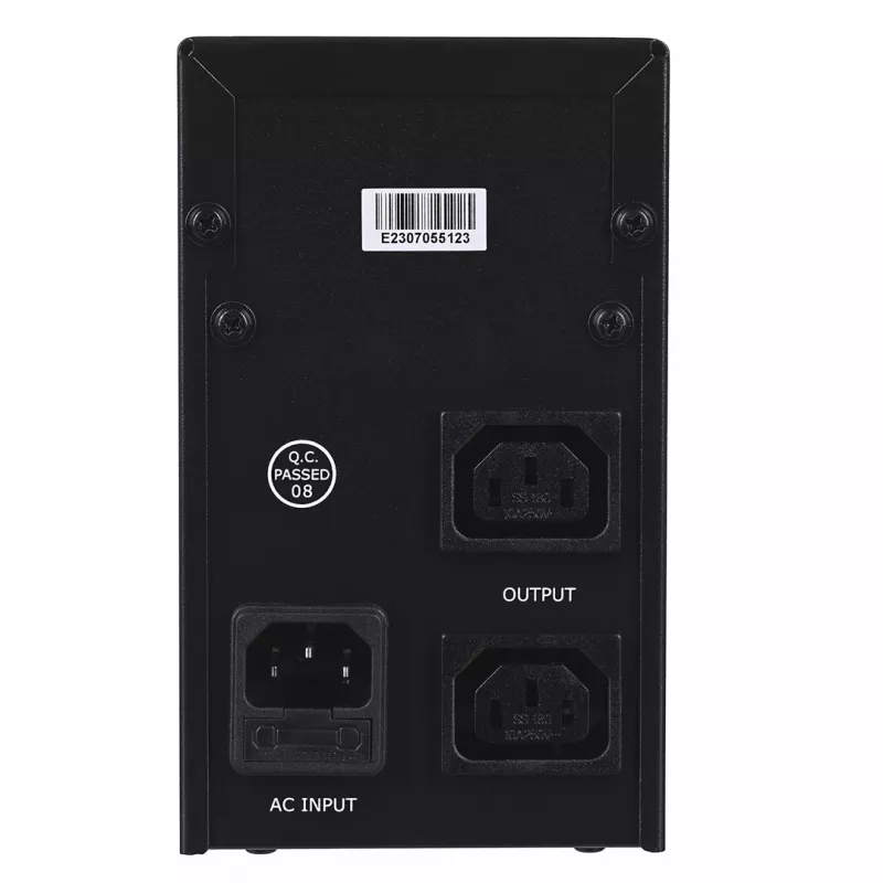 Gembird UPS-PC-652A sistema de alimentación ininterrumpida (SAI) Line-Interactive 0,65 kVA 390 W 3 salidas AC