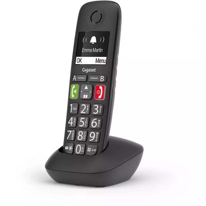 Gigaset Hearing Aid.DECT E290HX terminal inalámbrico adicional, negro