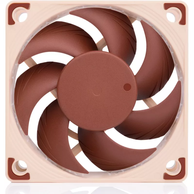 Ventilador de caja Noctua NF-A6x15 PWM 60mm, control PWM, diseño silencioso