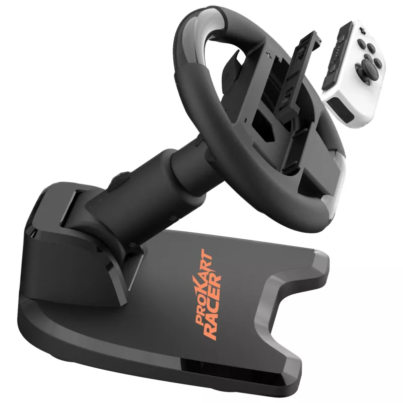 Volante SUBSONIC SA5727-2 Pro Kart Racer Duo para Nintendo Switch con soporte para doble mando