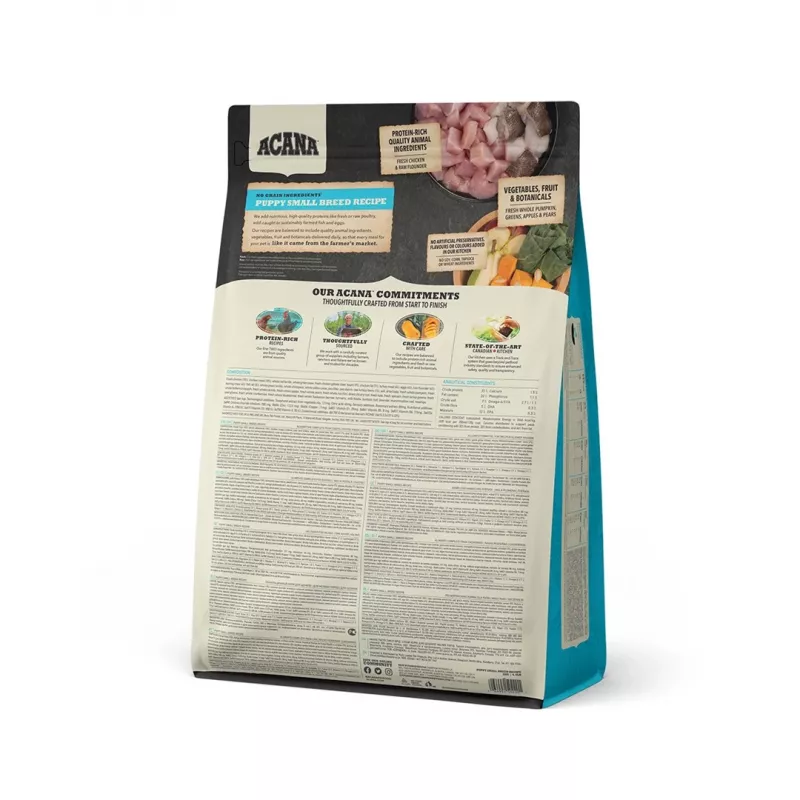 ACANA Puppy alimento para razas pequeñas - comida seca para perros - 2kg