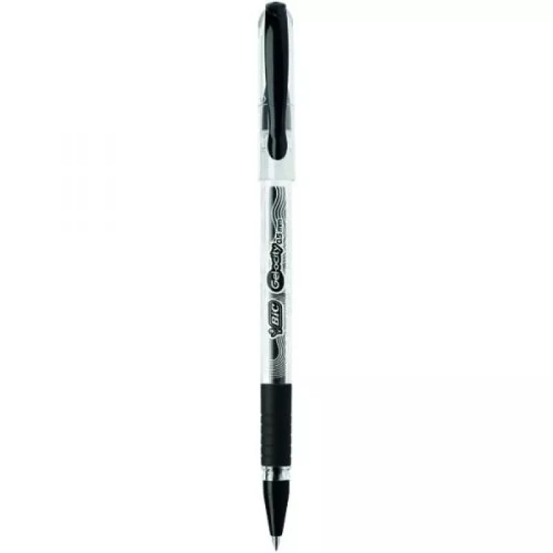 Bolígrafo de gel BIC Gel-ocity Stic 0,5 mm, negro 1 unidad