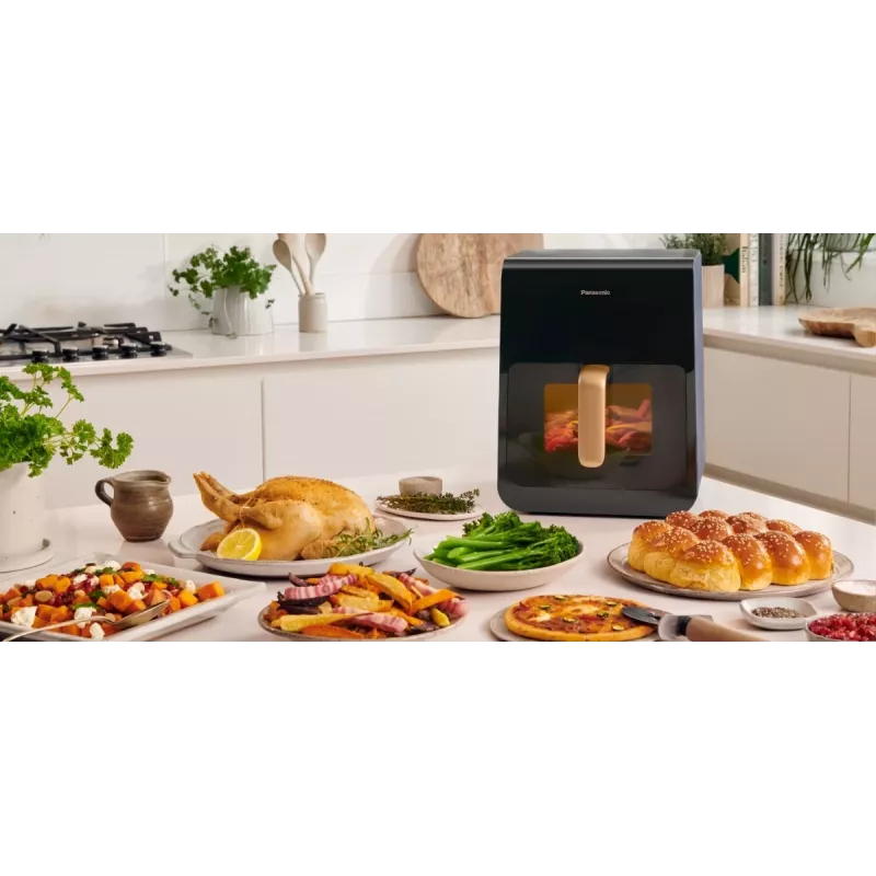 Freidora de aire Panasonic NF-CC600 6 L 1450 W negro
