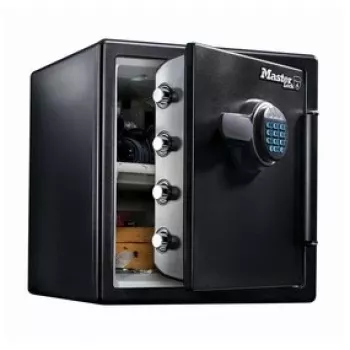 MASTER LOCK LFW123FTC caja fuerte negra acero