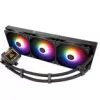 Disipador de CPU Thermalright Frozen Warframe 420 negro ARGB — ventilador ARGB de 140 mm, radiador de 420 mm