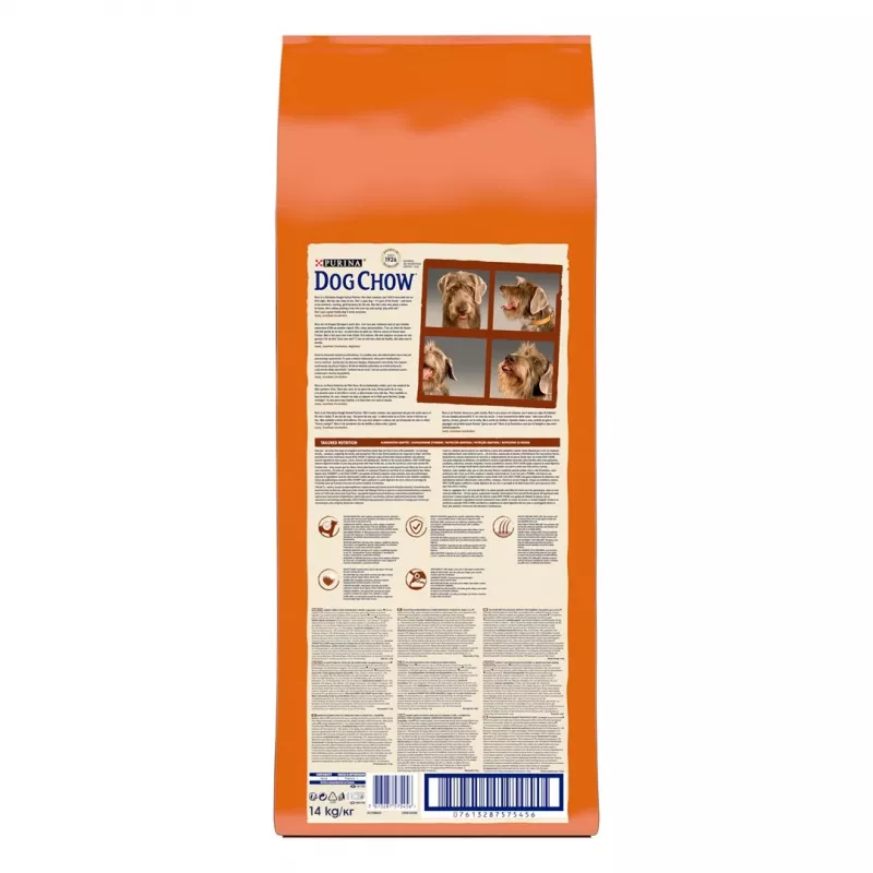 Purina Dog Chow Mature Senior alimento seco para perros con cordero, 14 kg