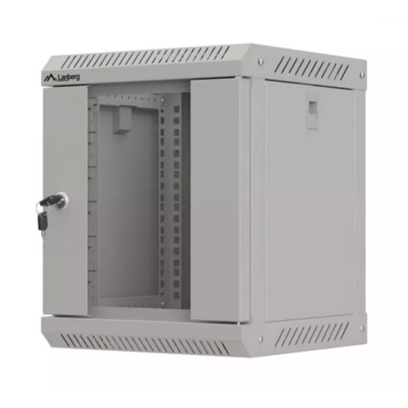 Armario de montaje en pared Lanberg WF11-3306-10S 6U 30 kg gris