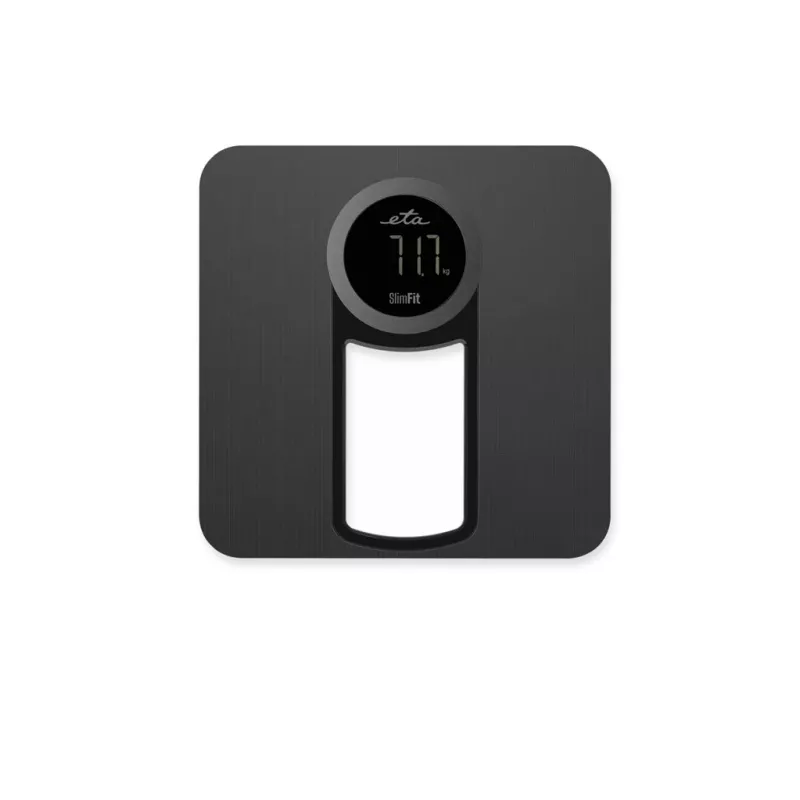Báscula de baño ETA ETA978190000 — máx. 150 kg, precisión 100 g, negra