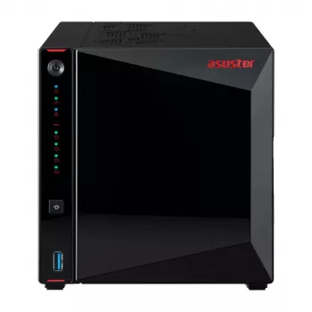 Asustor AS5404T NAS/servidor de almacenamiento Intel® Celeron® N5105 4 GB DDR4 0 TB ADM negro