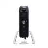 Calefactor de convección Mill SG2000LED negro, 2000 W, 3 niveles de potencia, pantalla LED, apto para habitaciones de hasta 20 m², negro