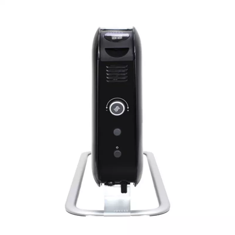Calefactor de convección Mill SG2000LED negro, 2000 W, 3 niveles de potencia, pantalla LED, apto para habitaciones de hasta 20 m², negro
