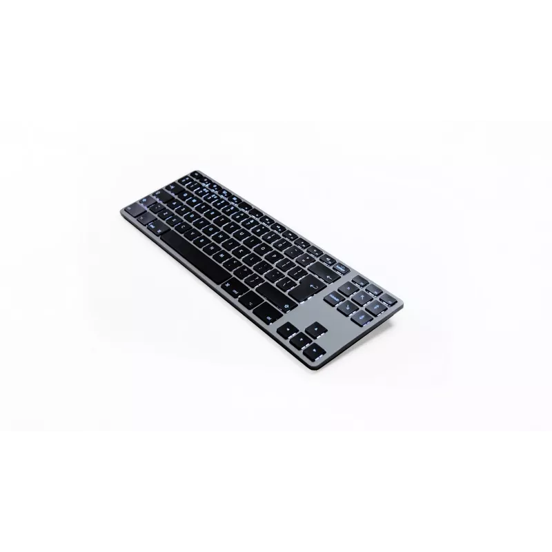 Teclado Aluminio Mac Tenkeyless RGB Space Gray
