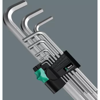 Wera 05133163001 Llave hexagonal en L hexagonal métrica 9 piezas