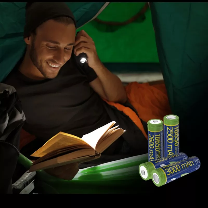Batería GEMBIRD Li-Ion tipo 18650 10C 3000 mAh