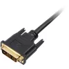 Cable adaptador HDMI a DVI-D (18+1) (negro, 1 metro)