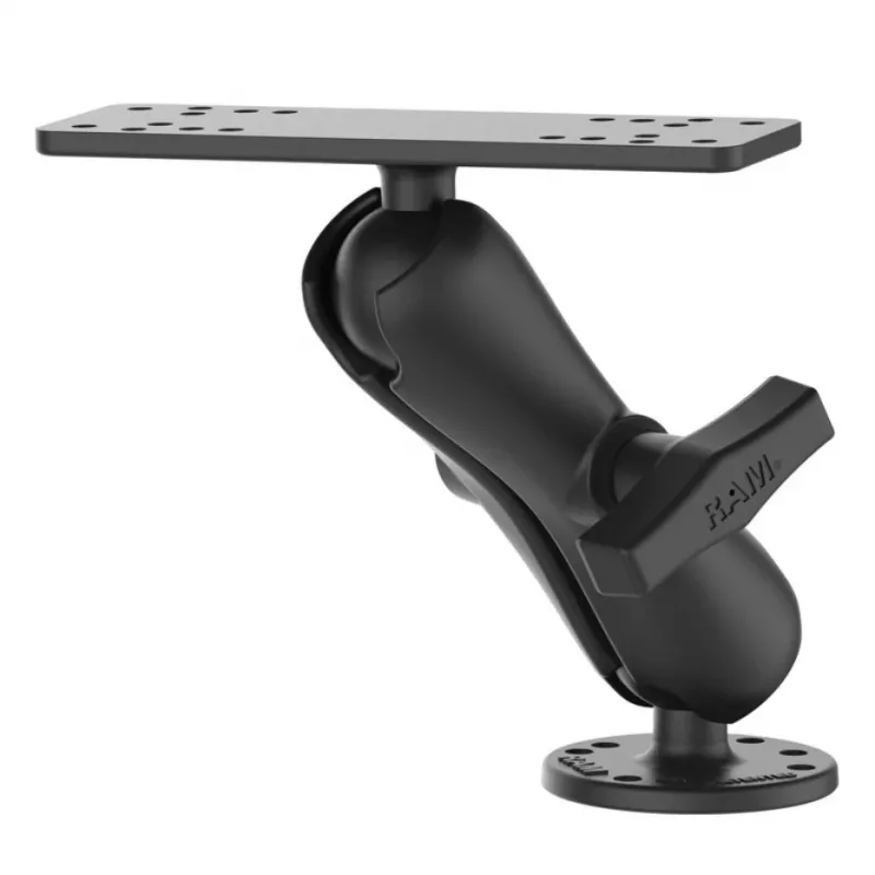 Soporte para electrónica marina RAM Mounts RAM-111U, aluminio, negro