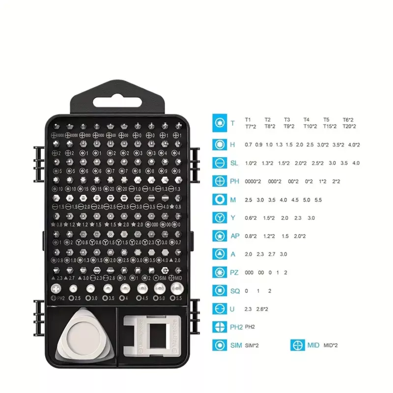 Extralink Set de destornilladores de precisión, destornilladores Torx 115 en 1
