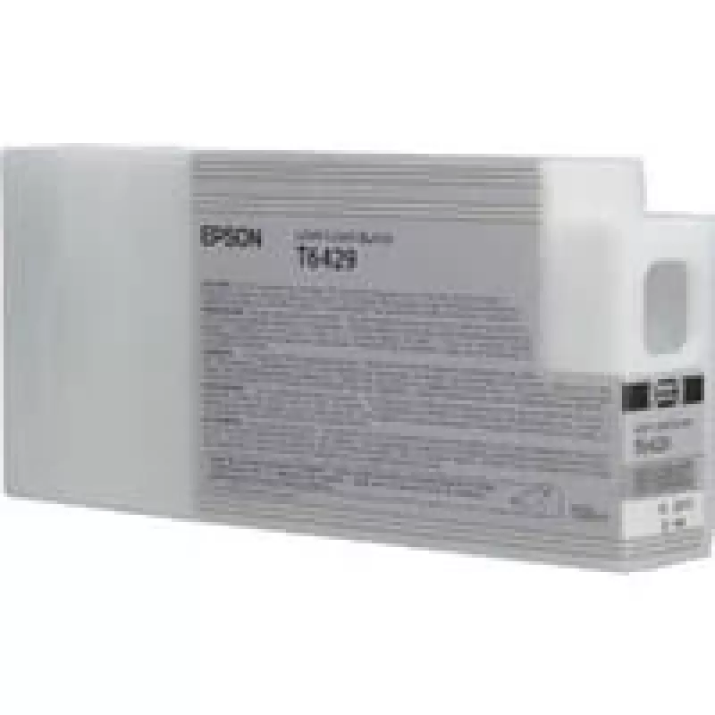Cartucho de tinta Epson T6429 light light negro (150ml), rendimiento estándar, light light negro, tinta pigmentada, 150 ml, 1 ud.