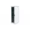 DIGITUS 36HE Unique Armario de red 600x800mm Puerta de cristal Gris