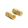 Delock 88712 Terminador SMA macho, cortocircuito DC, chapado en oro