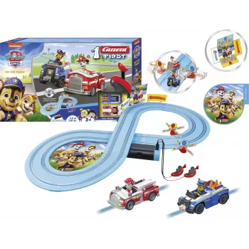 Circuitos de juguete CARRERA FIRST Paw Patrol On the Track modelo 20063056 — set de slot para niños