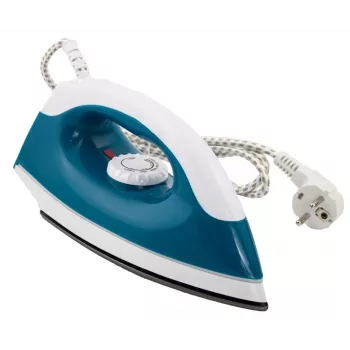 Plancha de viaje Esperanza TRAVEL IRON SMOOTHER — 1200 W, suela antiadherente, cable de 1.4 m, indicador de temperatura, diseño de viaje