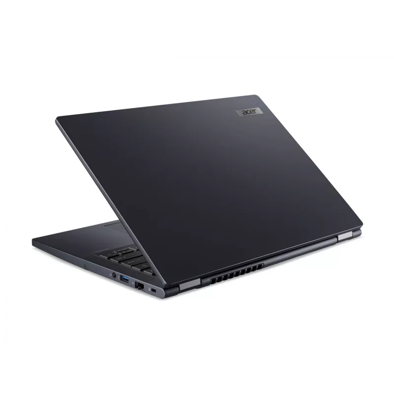 Portátil Acer TravelMate TMP414-53-G2-TCO-585Q 14" WUXGA (1920 x 1200), Intel Core 5 120U, 16 GB DDR5, SSD 256 GB, Intel Iris Xe Graphics, 4G LTE, Windows 11 Pro, azul pizarra