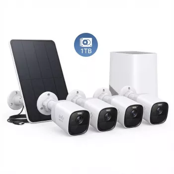 EUFY EufyCam E40 - Cámara de vigilancia en red - resistente a la intemperie / al polvo / a los rayos UV / al agua - color (día/noche)