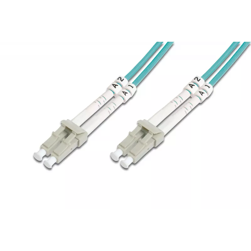 Cable de conexión de fibra óptica multimodo OM3 LC/LC 15 m Digitus