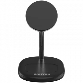 Canyon On Power 205 - 2en1 - base de carga inalámbrica para 2 dispositivos a la vez - negra