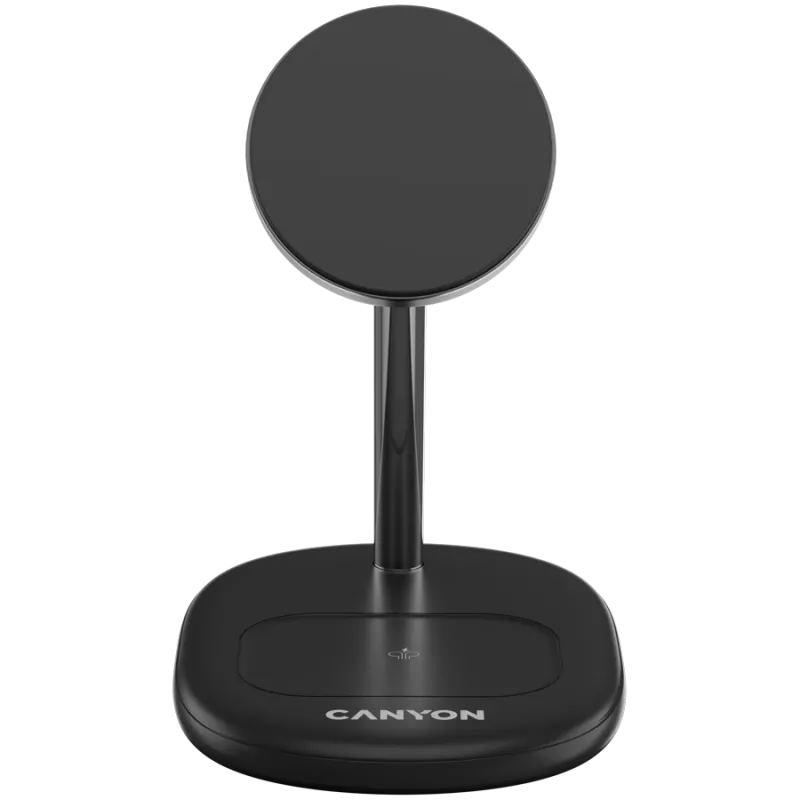 Canyon On Power 205 - 2en1 - base de carga inalámbrica para 2 dispositivos a la vez - negra