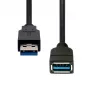 Cable alargador USB ProXtend USB3AAF-005 — 5 m, USB 3.2 Gen1, conector hembra A a conector macho A