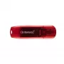 Memoria USB Intenso 128 GB USB Type-A 2.0 Rojo Transparente