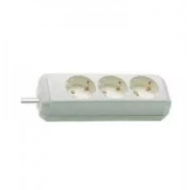 brennenstuhl Eco-Line - Alargador - Tomas de salida: 3 - 3,0m - blanco (1158610030)