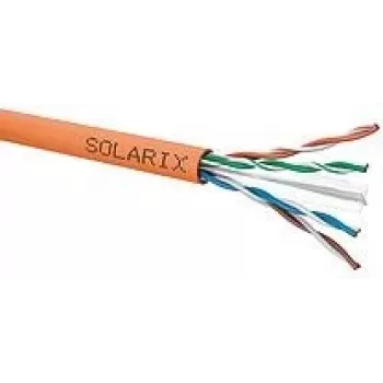 CABLE DE PAR TRENZADO SOLARIX CAT.6 U/UTP LSOHFR B2ca s1d1a1 bobina 500 m