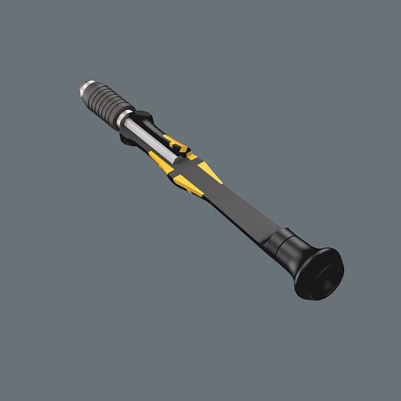 Destornillador combinado Wera ESD/11 SB – 1 pieza, puntas Torx/Phillips/Phillips ranurada/ranurada, mango de plástico (negro/amarillo)