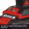 Taladro con empuñadura de pistola Einhell TC-CD 18/35 Li - Solo, 550 RPM, portabrocas de 1 cm