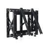 Soporte de pared para pantalla plana Edbak VWPOP65-P - Soportes de pared para pantalla plana (60 kg, 42 inch, 65 inch, 100 x 100 mm, 400 x 200 mm, negro)