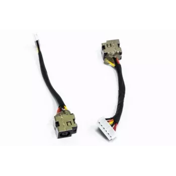 Conector hembra de alimentación con cable, HP Compaq CQ50, CQ60, G50, G60