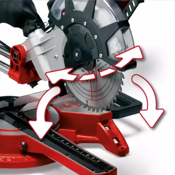 Sierra de inglete Einhell TC-SM 2534/1 Dual