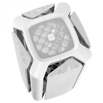 Carcasa Geometric Future M2 THE ARK, Mesh – blanca