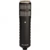 Micrófono de estudio dinámico RØDE Procaster — cableado, mini-XLR (3 pines), 75–18.000 Hz, 32 Ω, -56 dB, negro, 695 g