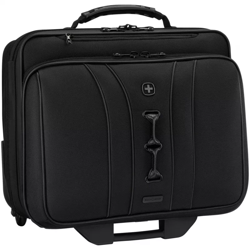 Wenger Bolso para portátil con ruedas Legacy Serie Negra para 15,6