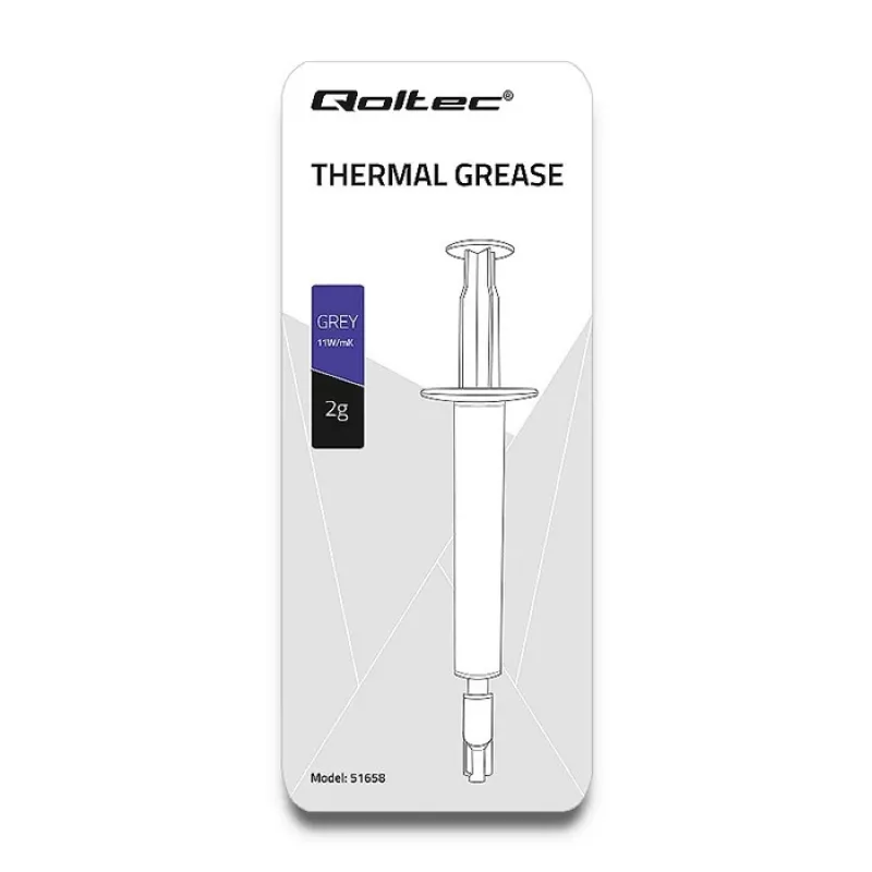 Pasta térmica 11W/m-K 2g gris