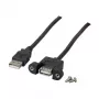 Efb K5291SW.0,5V2 Cable USB negro
