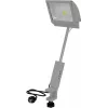 Proyector LED EUROLITE KKL-50 4100K plateado, proyector exterior compacto de alto rendimiento
