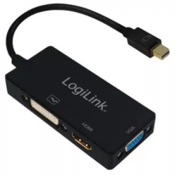 Adaptador de cable Mini DisplayPort a DisplayPort LogiLink CV0110