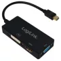 Adaptador de cable Mini DisplayPort a DisplayPort LogiLink CV0110