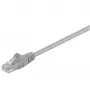Cable de conexión Wentronic Goobay CAT 5e, U/UTP, gris, 3 m - mezcla de cobre CCA (68367)