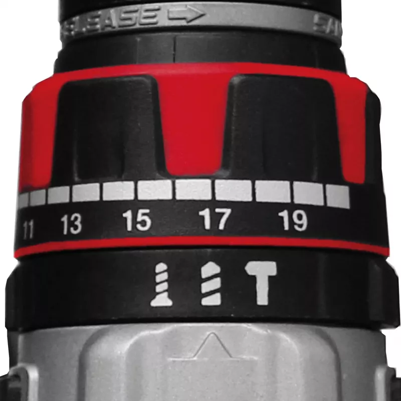 Atornillador-taladro con empuñadura de pistola Einhell TE-CD 18/50 Li-i BL Solo, 1,22 kg, Negro, Gris, Rojo